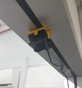 Sensor on the ceiling